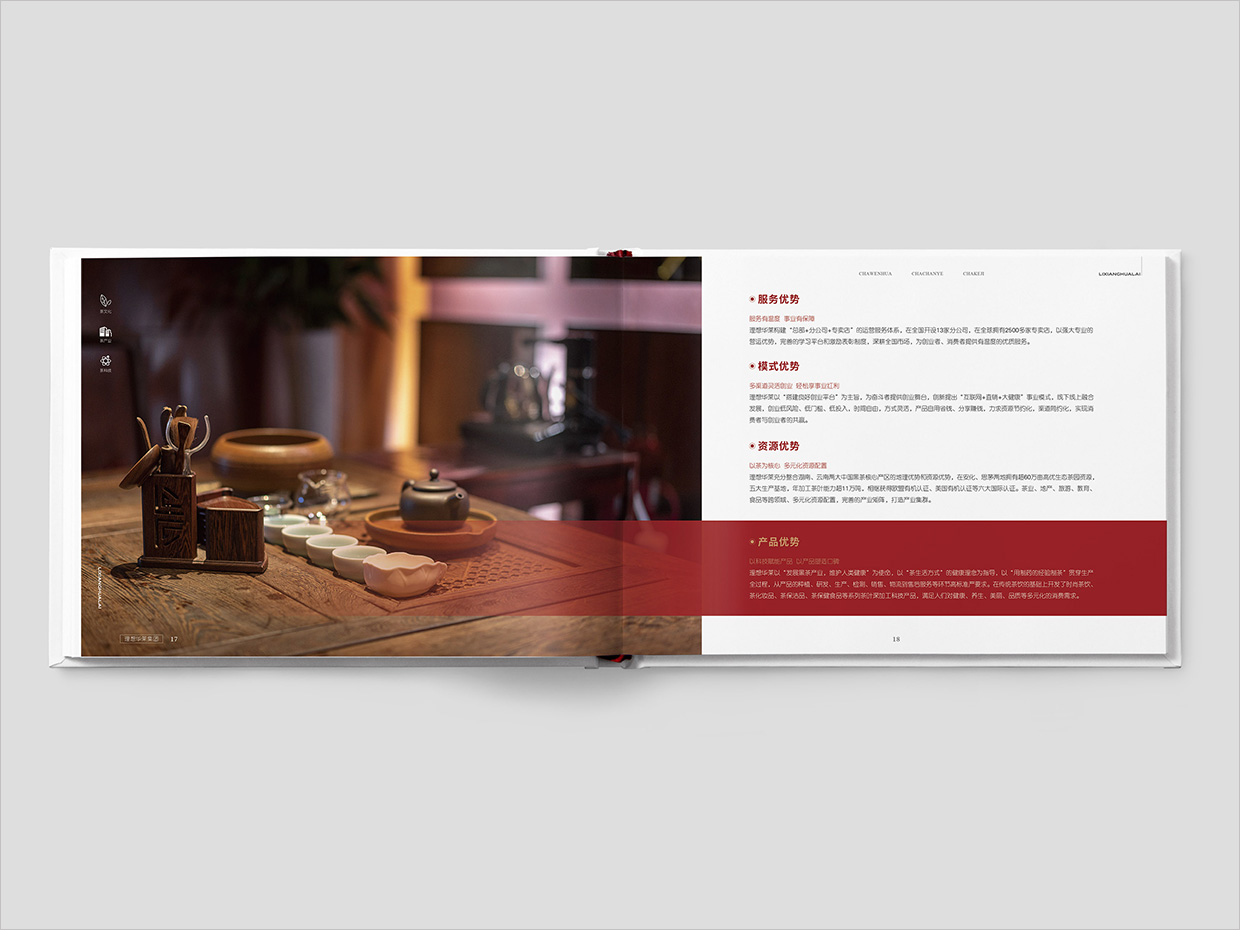 理想華萊科技集團公司畫冊設計之產品優勢頁面設計 理想華萊科技集團公司畫冊設計之產品優勢頁面設計